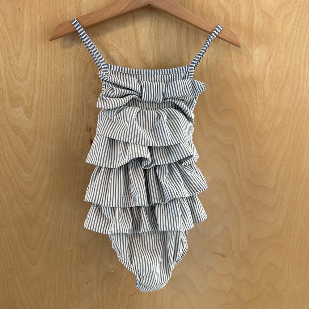 Mud pie ruffle swimsuit 3t